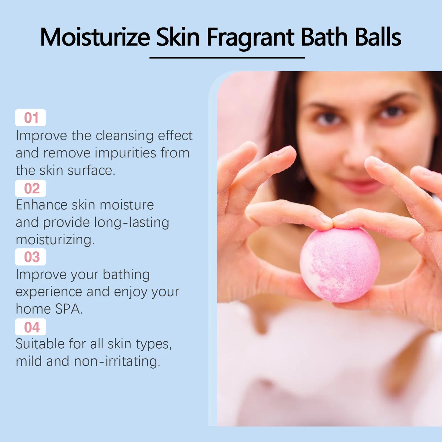 Bath Bombs for Kids with Toys -(12 pcs)