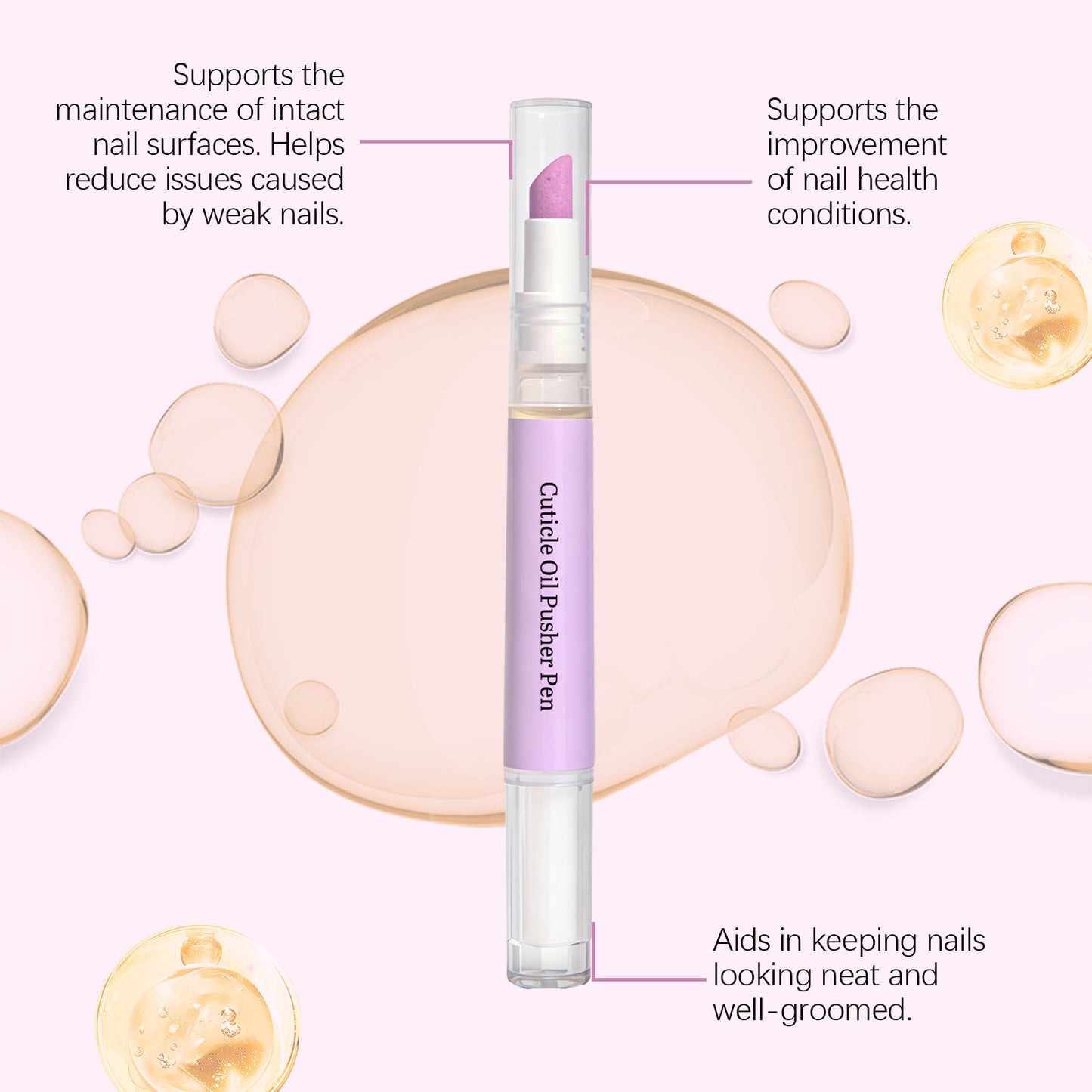 2 in 1 Cuticle Care Duo for Perfect Nails-2Pcs