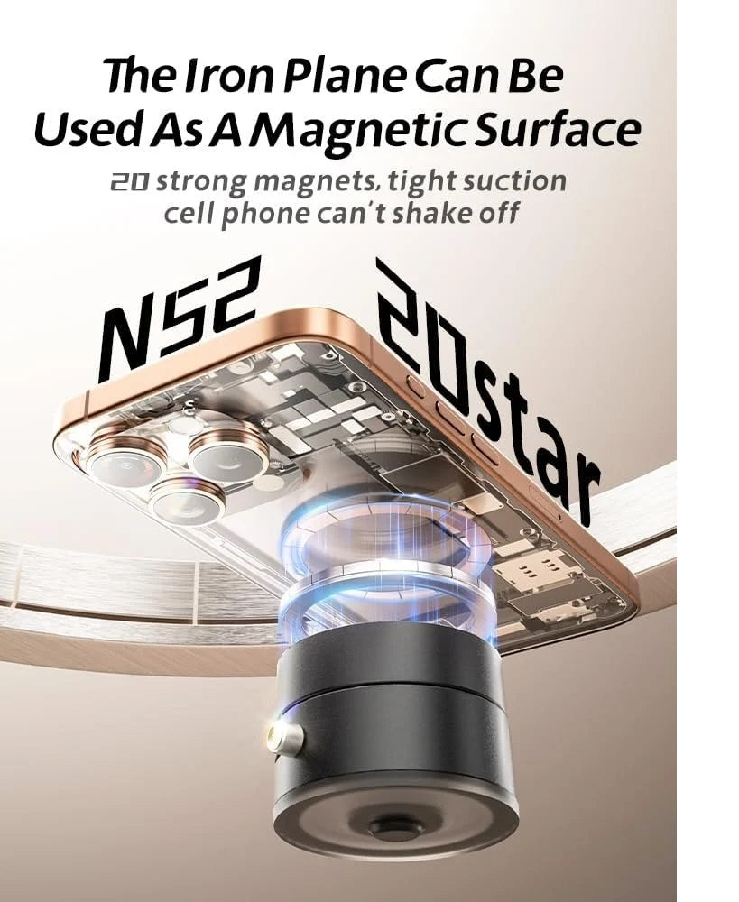 360° Adjustable Vacuum Magnetic Phones Holder