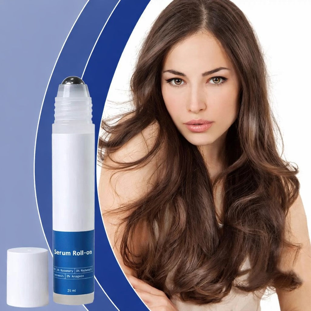 Hair Growth Serum Roll On-Target the roots. Transform your Hair.