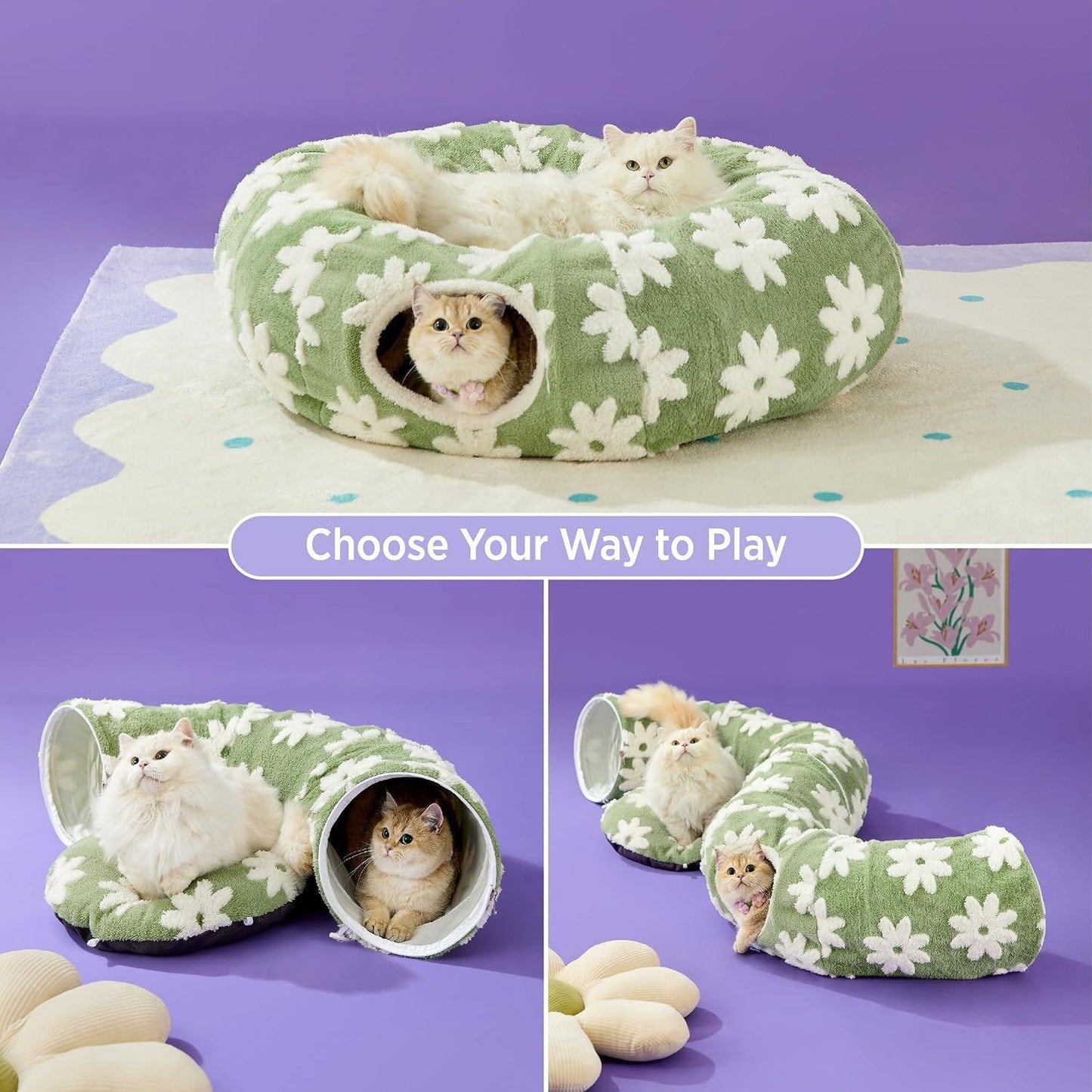 Cat Tunnel Bed