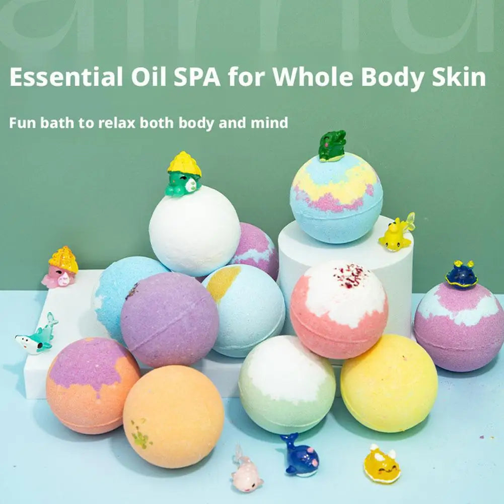 Bath Bombs for Kids with Toys -(12 pcs)