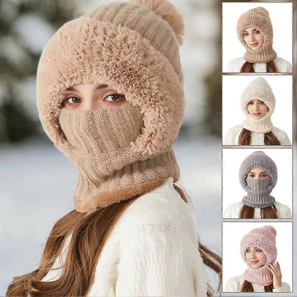 Ultimate Winter Protection | Windproof Full Face Hood with Earflaps & Neck Warmer