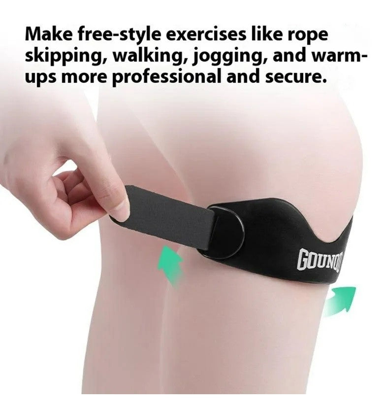 Kneecap Support Strap For Knee Pain and Tendonitis (1 Pair)