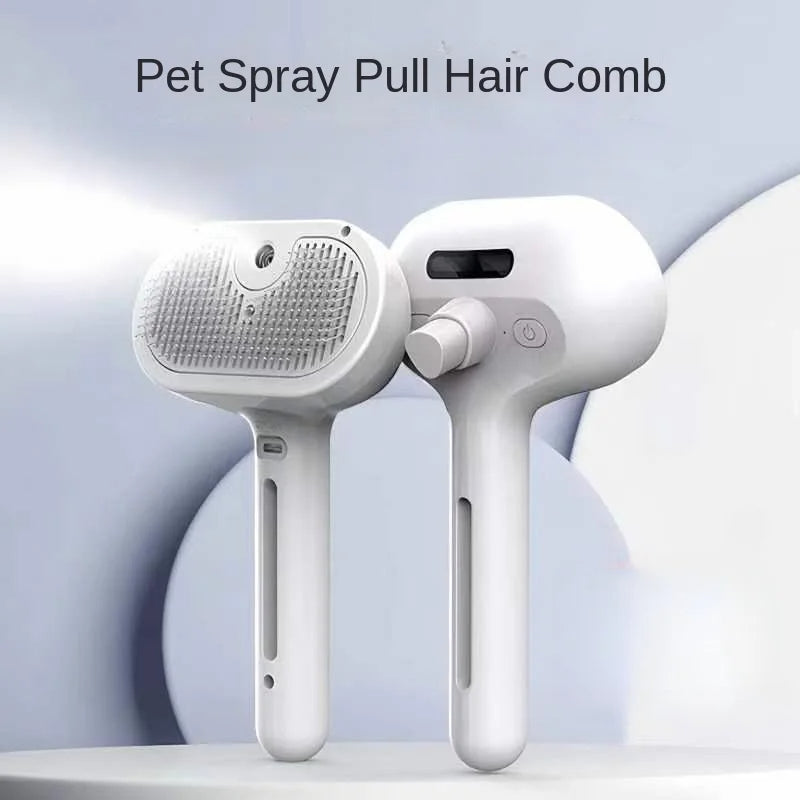 Steam Pet Grooming Brush