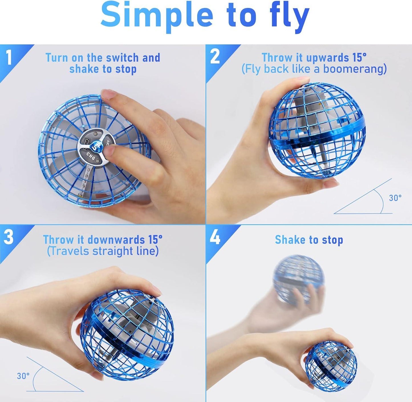 Flying LED Hover Ball -Toy