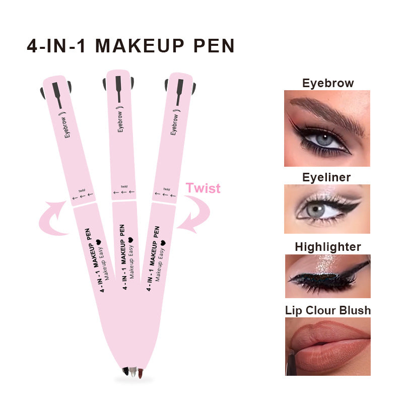 Beauty On The Go- Smart 4 in 1 Makeup Pen