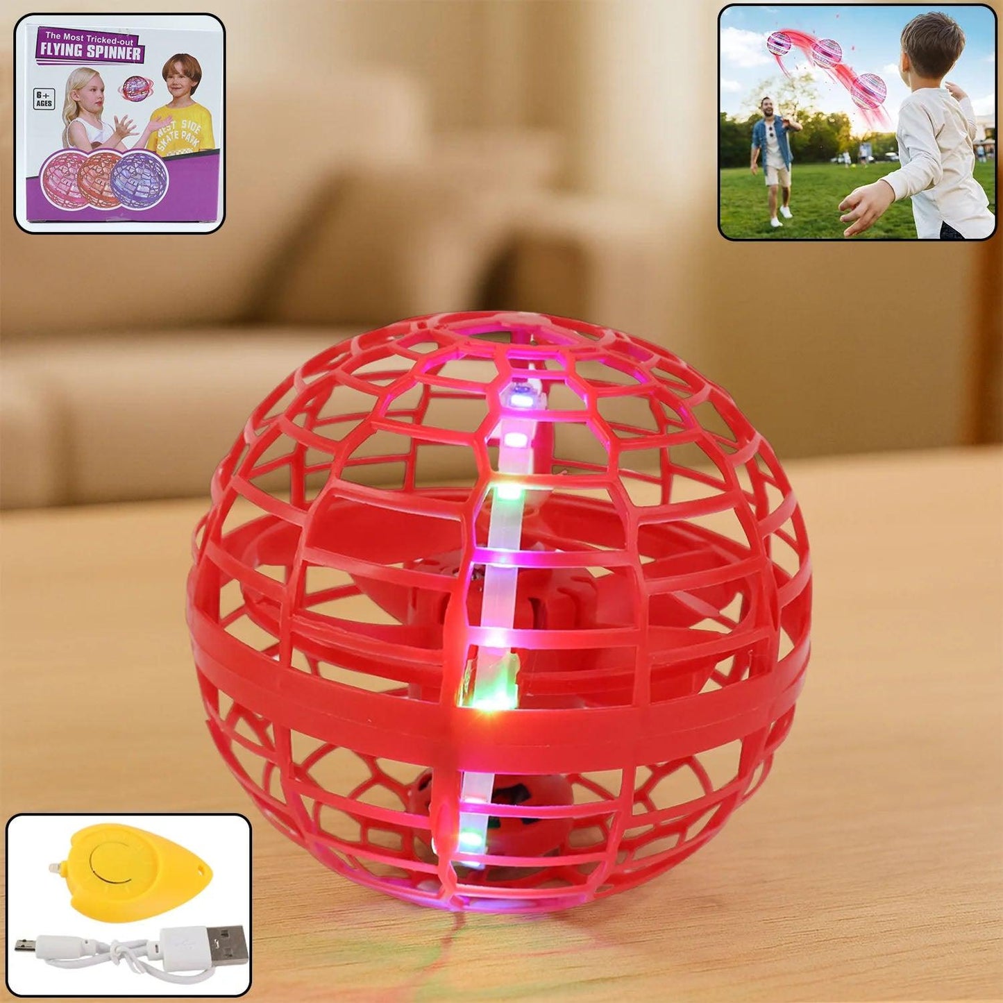 Flying LED Hover Ball -Toy