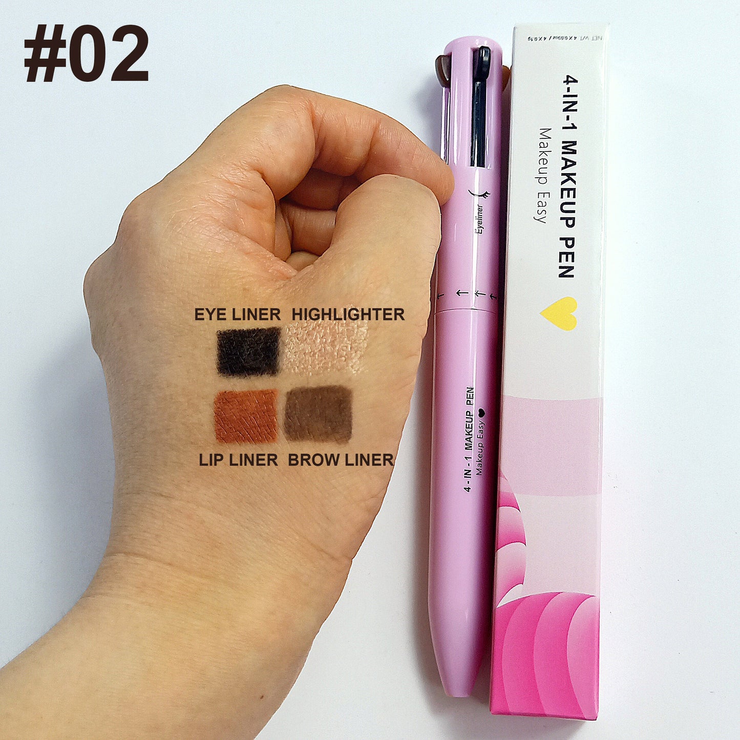 Beauty On The Go- Smart 4 in 1 Makeup Pen