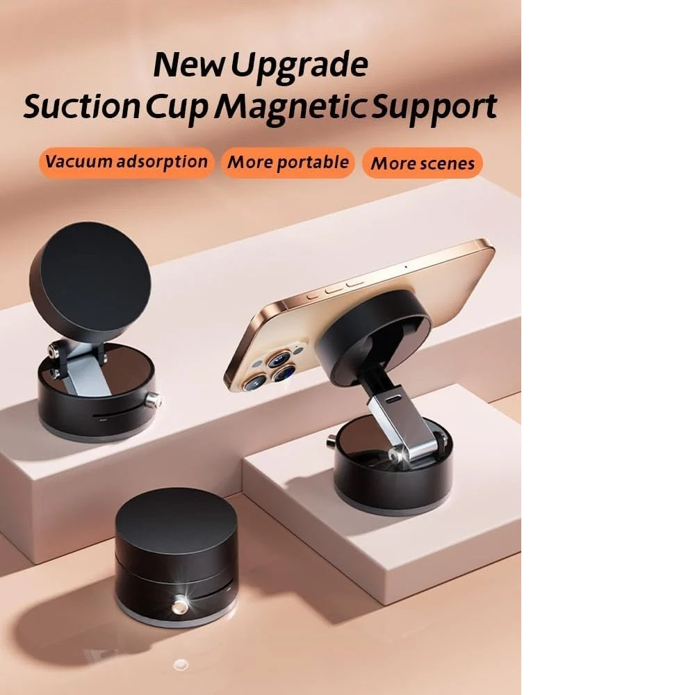 360° Adjustable Vacuum Magnetic Phones Holder
