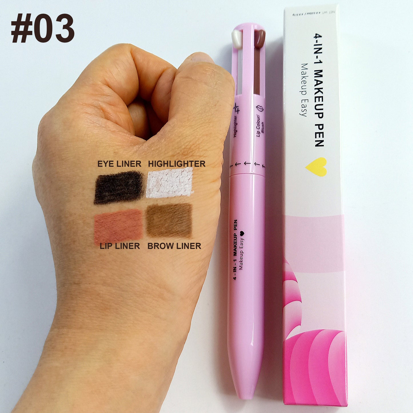 Beauty On The Go- Smart 4 in 1 Makeup Pen