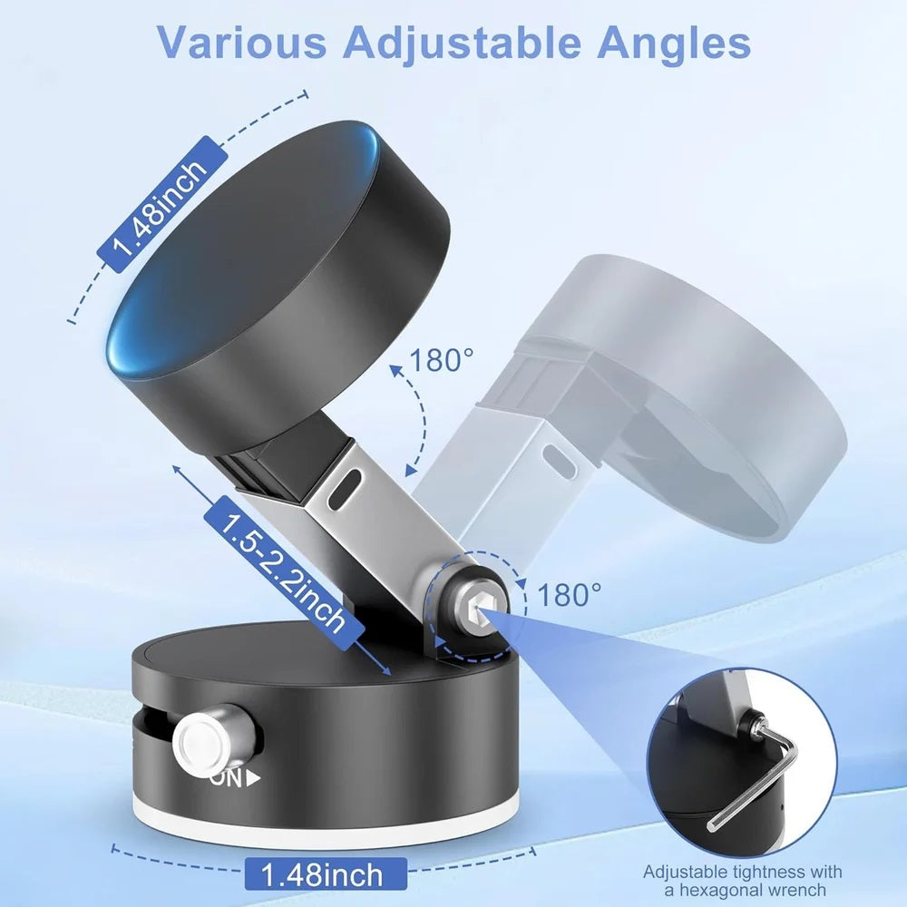 360° Adjustable Vacuum Magnetic Phones Holder