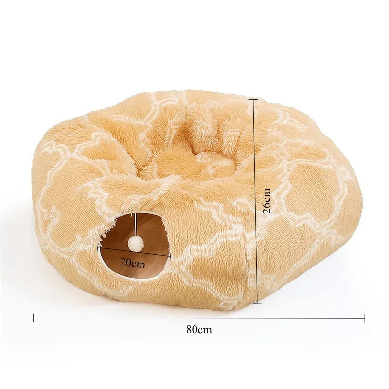 Cat Tunnel Bed