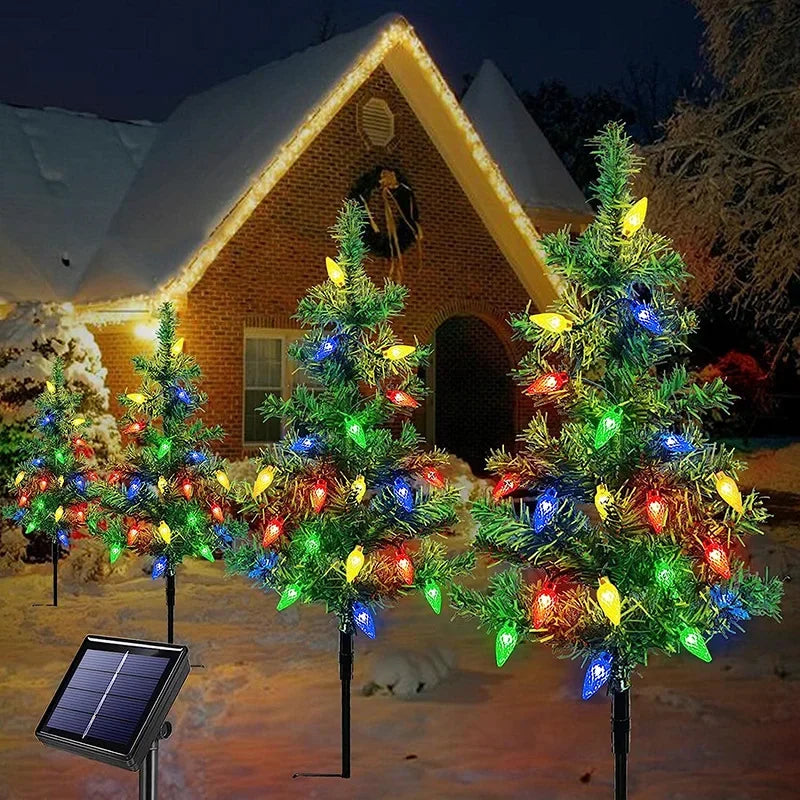 Solar Christmas Tree- Light