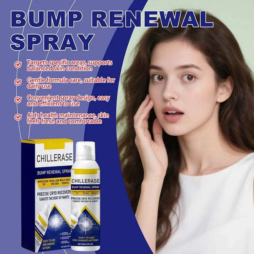 Chillerase Bump Renewal Spray for Beauty Skin Care